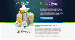 Desktop Screenshot of bio-fix.de